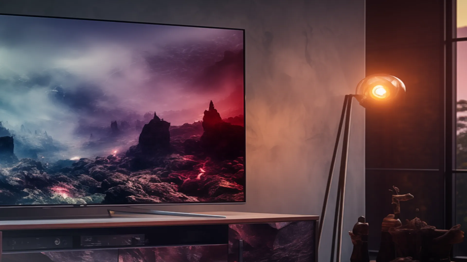 TV, audio